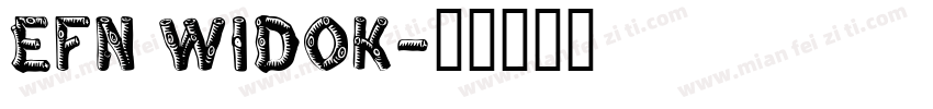 EFN Widok字体转换